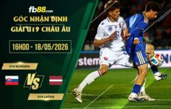 fb88-soi kèo U19 Slovakia vs U19 Latvia