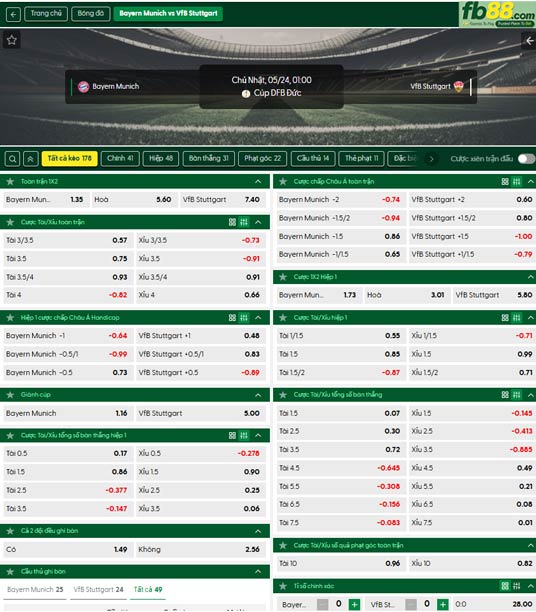 fb88-ty-le-tran-dau-Bayern-Munich-vs-Stuttgart-24-05-2026