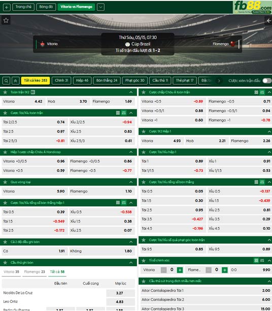 fb88-ty-le-tran-dau-Vitoria-vs-Flamengo-15-05-2026