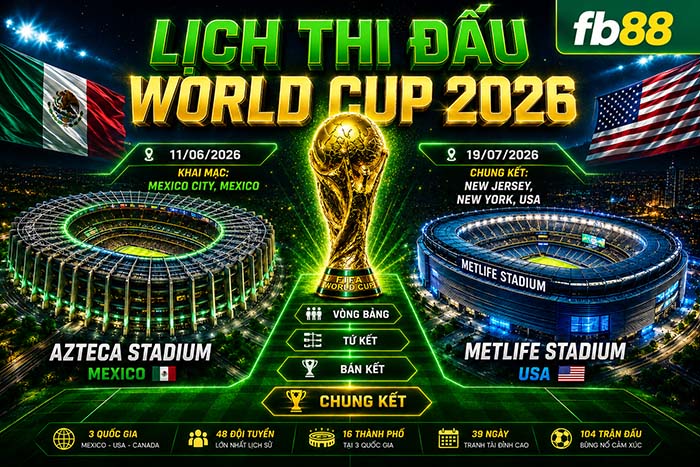 FB88-Lịch thi đấu World Cup