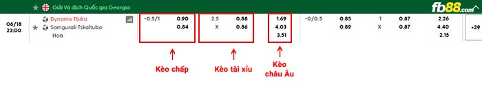fb88-bảng kèo trận đấu Dinamo Tbilisi vs Samgurali Tskaltubo