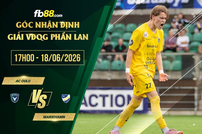 fb88-soi kèo AC Oulu vs Mariehamn