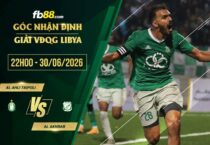 fb88-soi kèo Al Ahli Tripoli vs Al Akhdar
