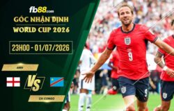 fb88-soi kèo Anh vs CH Congo