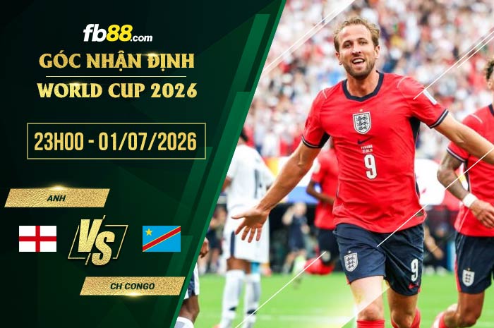 fb88-soi kèo Anh vs CH Congo