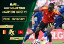 fb88-soi kèo Bỉ vs Tunisia