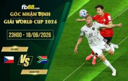 fb88-soi kèo CH Séc vs Nam Phi
