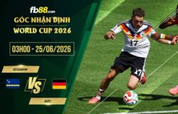 fb88-soi kèo Ecuador vs Đức