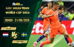 fb88-soi kèo Hà Lan vs Thụy Điển