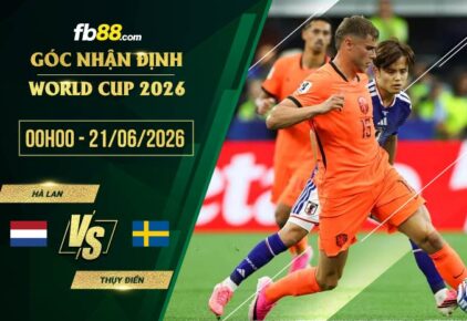 fb88-soi kèo Hà Lan vs Thụy Điển