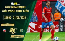 fb88-soi kèo Helsingborgs vs Sundsvall