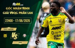 fb88-soi kèo Ilves Tampere vs Jaro