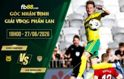fb88-soi kèo Ilves Tampere vs SJK Seinajoki
