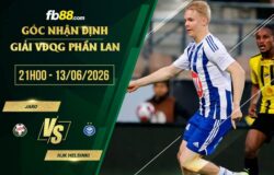 fb88-soi kèo Jaro vs HJK Helsinki