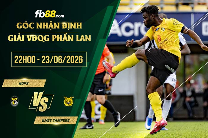 fb88-soi kèo KuPS vs Ilves Tampere