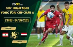 fb88-soi kèo Lebanon vs Yemen