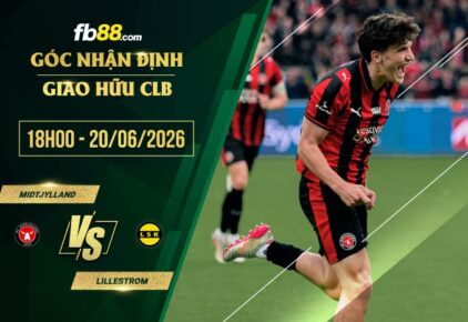 fb88-soi kèo Midtjylland vs Lillestrom