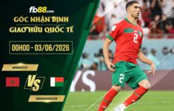 fb88-soi kèo Morocco vs Madagascar