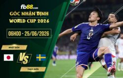 fb88-soi kèo Nhật Bản vs Thụy Điển