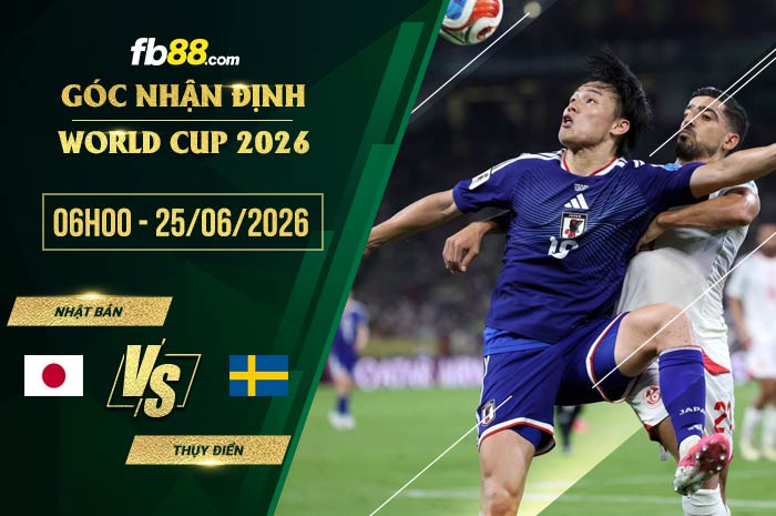 fb88-soi kèo Nhật Bản vs Thụy Điển