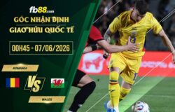 fb88-soi kèo Romania vs Wales