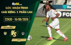 fb88-soi kèo SJK Akatemia vs Haka