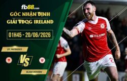 fb88-soi kèo St. Patrick's vs Sligo Rovers