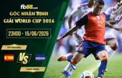 fb88-soi kèo Tây Ban Nha vs Cape Verde