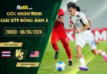 fb88-soi kèo U19 Thái Lan vs U19 Malaysia