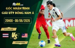 fb88-soi kèo U19 Thái Lan vs U19 Malaysia