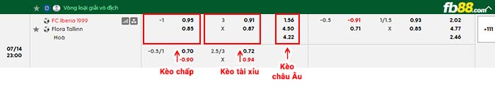 fb88-bảng kèo trận đấu Iberia vs Flora