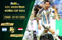 fb88-soi kèo Argentina vs Ai Cập