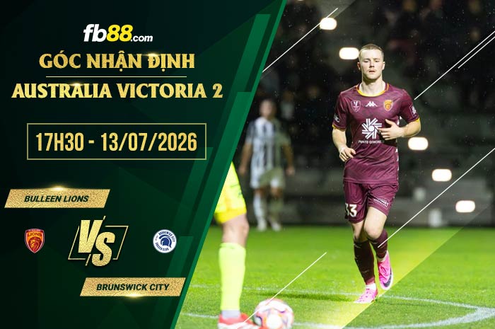 fb88-soi kèo Bulleen Lions vs Brunswick City