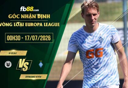 fb88-soi kèo Cluj vs Dynamo Kyiv