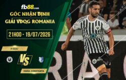 fb88-soi kèo Cluj vs Farul Constanta
