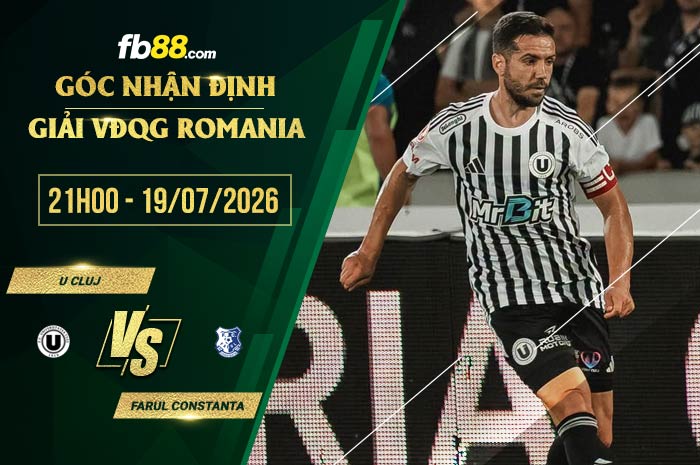 fb88-soi kèo Cluj vs Farul Constanta