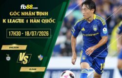 fb88-soi kèo Daejeon vs Ulsan