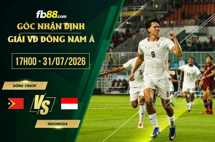 fb88-soi kèo Đông Timor vs Indonesia