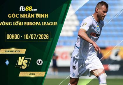 fb88-soi kèo Dynamo Kyiv vs Cluj