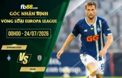 fb88-soi kèo Dynamo Kyiv vs PAOK