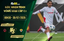 fb88-soi kèo Hapoel Beer Sheva vs Vikingur Reykjavik