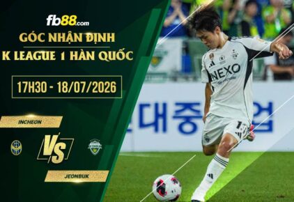 fb88-soi kèo Incheon vs Jeonbuk