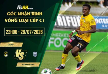 fb88-soi kèo KuPS vs Sabah Baku