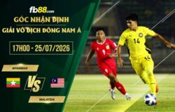 fb88-soi kèo Myanmar vs Malaysia
