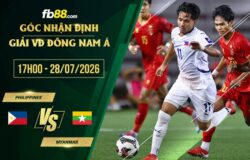 fb88-soi kèo Philippines vs Myanmar