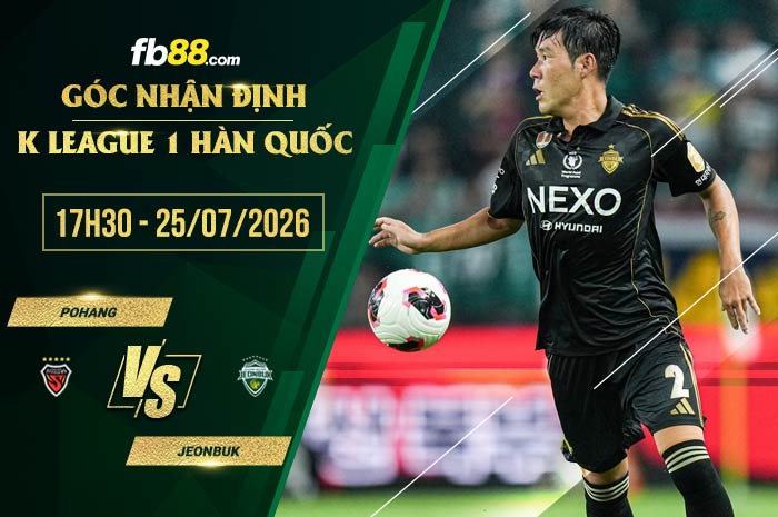 fb88-soi kèo Pohang vs Jeonbuk
