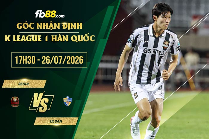 fb88-soi kèo Seoul vs Ulsan