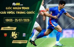 fb88-soi kèo Shanghai Port vs Shanghai Shenhua