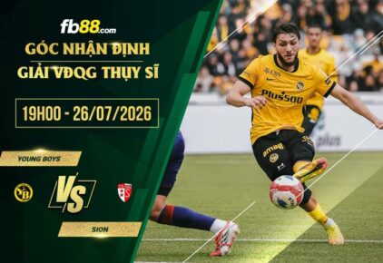 fb88-soi kèo Young Boys vs Sion