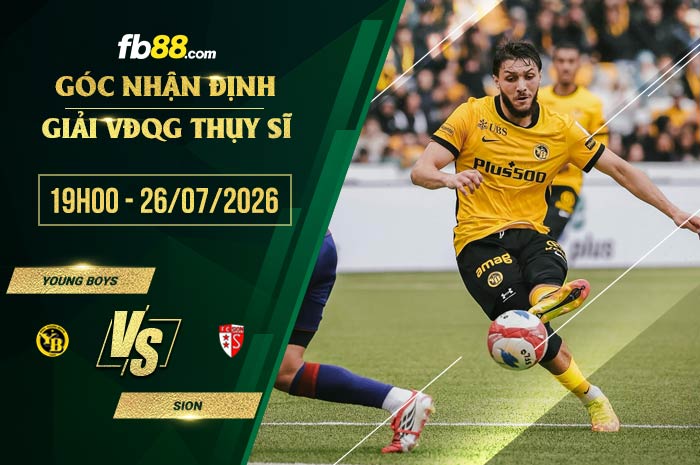 fb88-soi kèo Young Boys vs Sion